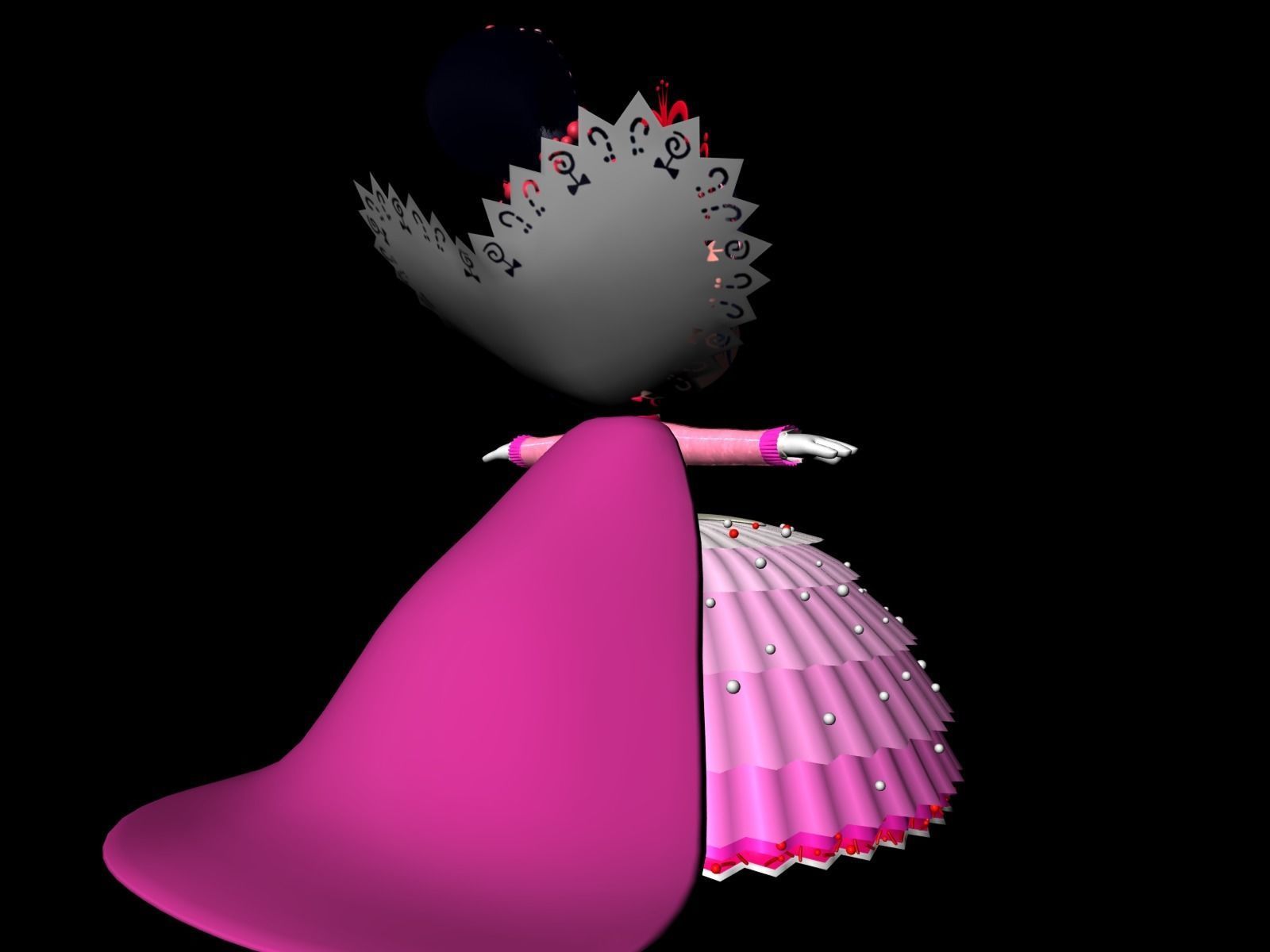 Princess Vanellope von Schweetz Free 3D model_15