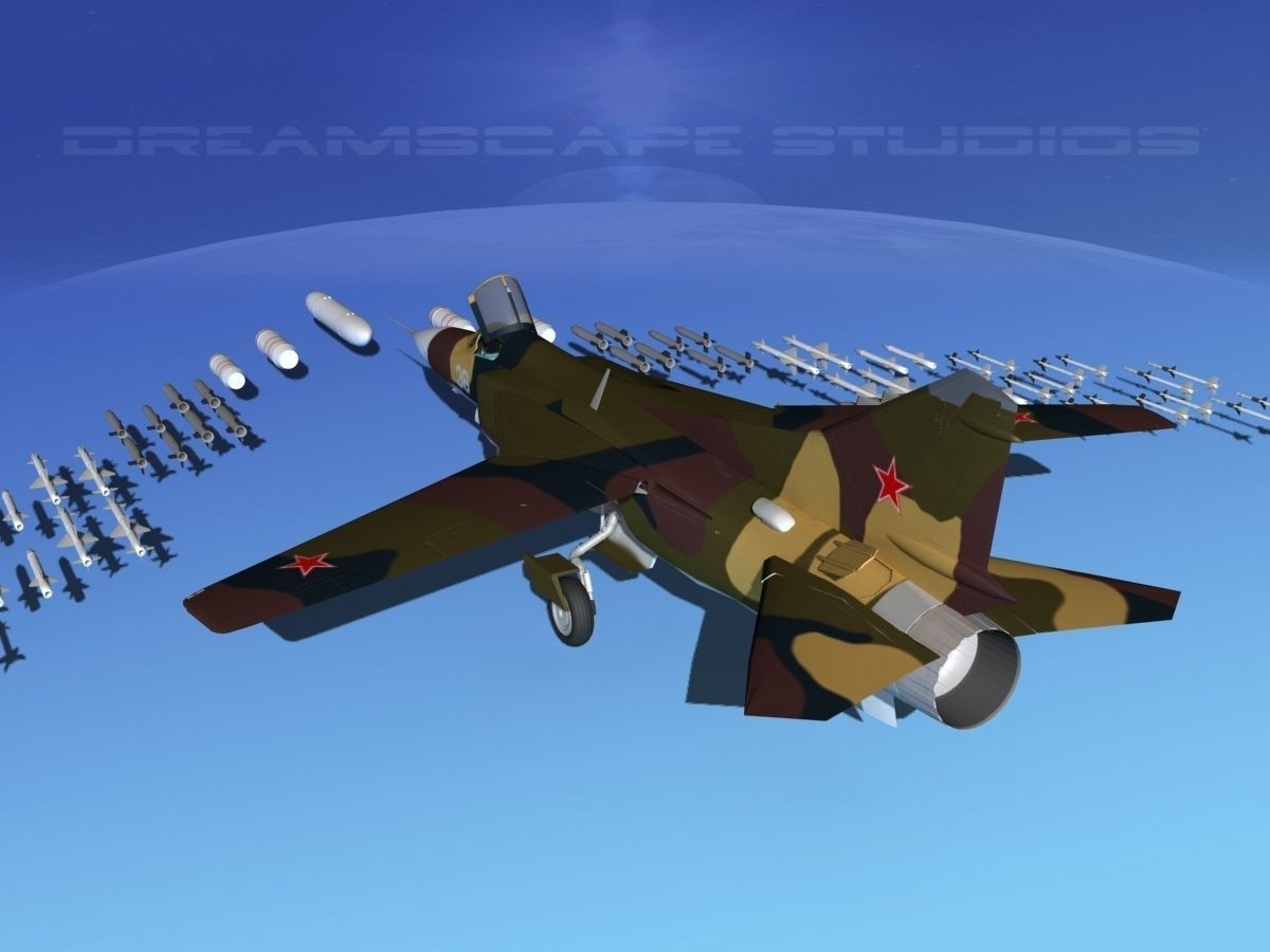 Mig 23 Flogger B V02 USSR 3D model_6