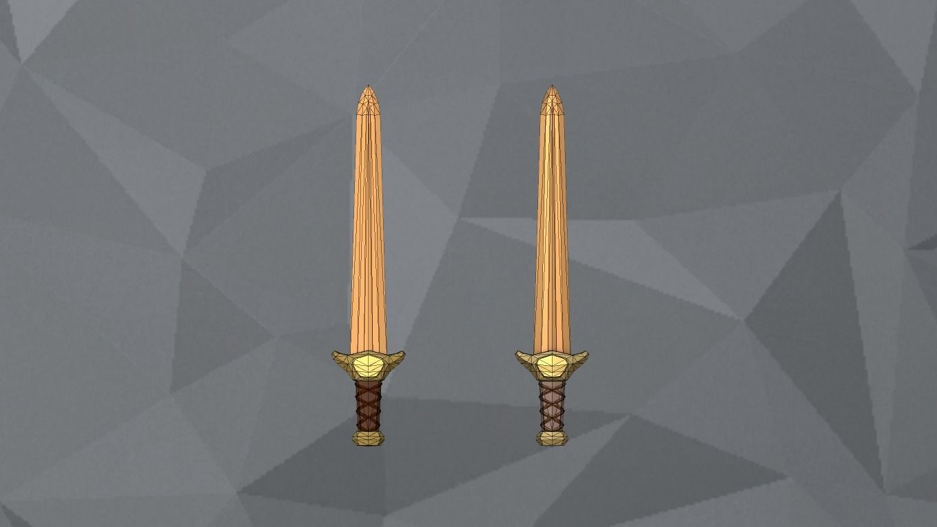 Low Poly Arsenal - Copper Free low-poly 3D model_12