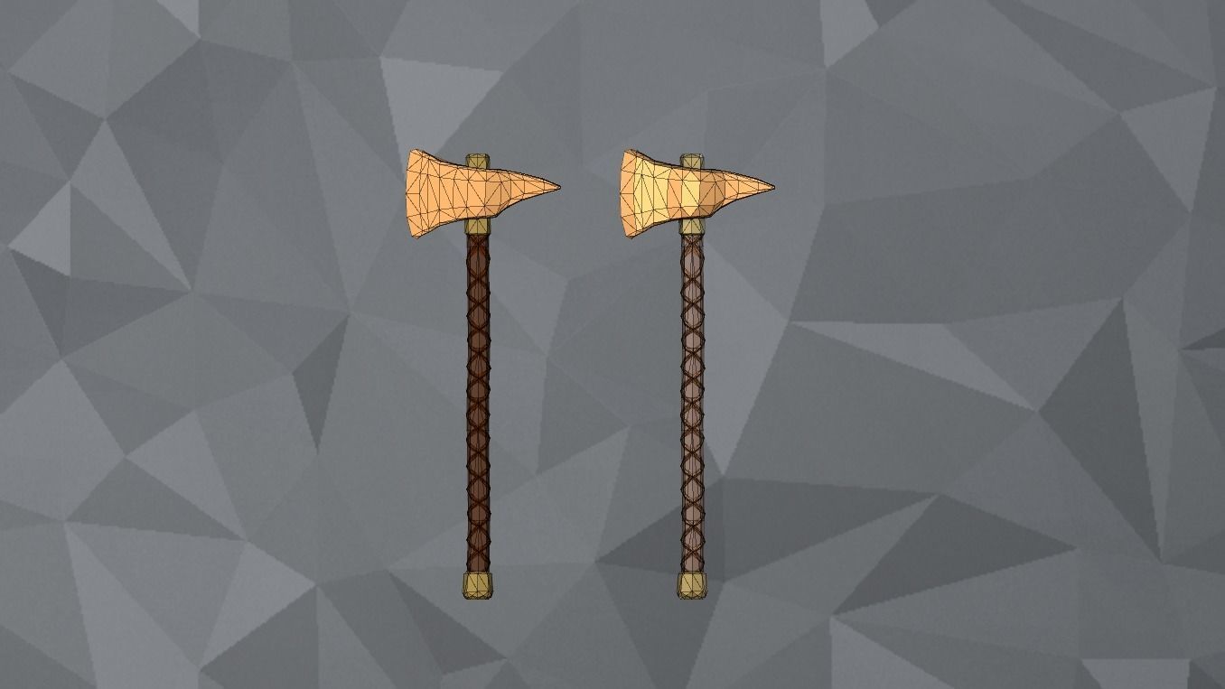 Low Poly Arsenal - Copper Free low-poly 3D model_13