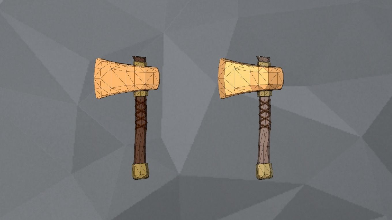 Low Poly Arsenal - Copper Free low-poly 3D model_6