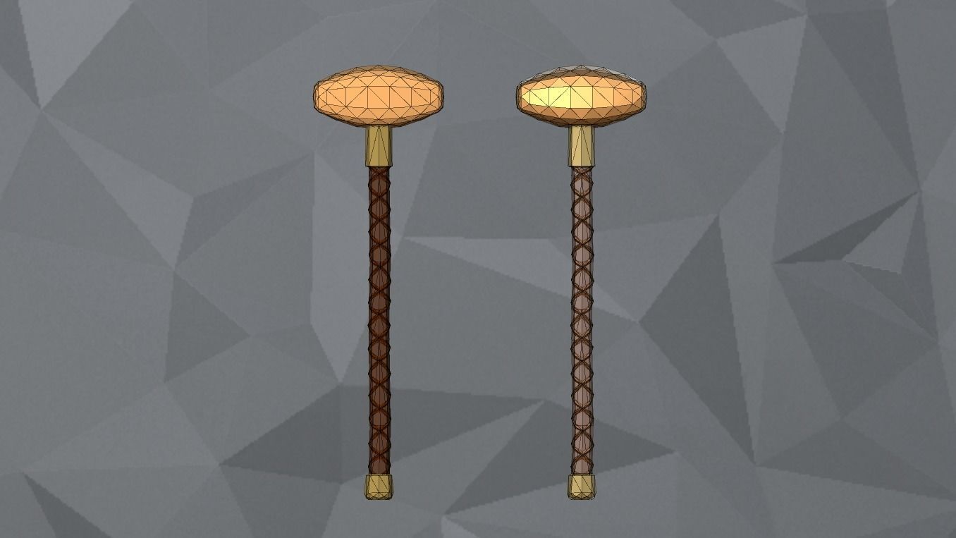 Low Poly Arsenal - Copper Free low-poly 3D model_10