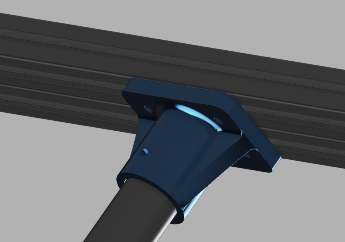 Bike Fork Work Stand Area One 3D print model_5