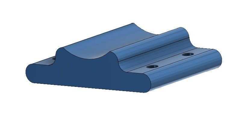 Bike Fork Work Stand Area One 3D print model_9