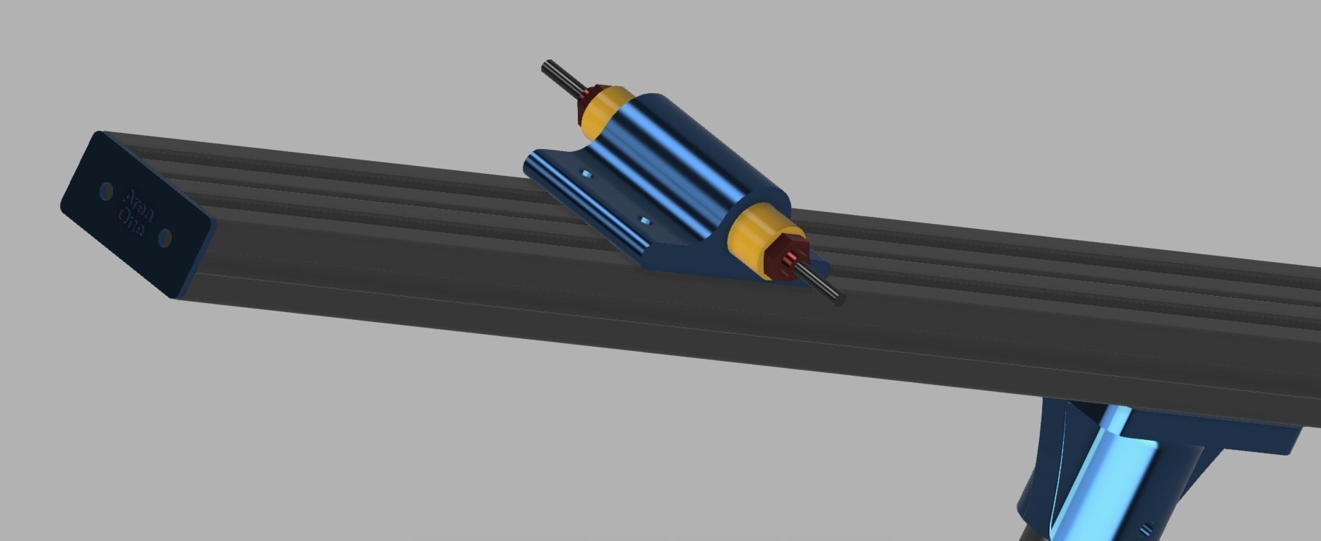 Bike Fork Work Stand Area One 3D print model_2