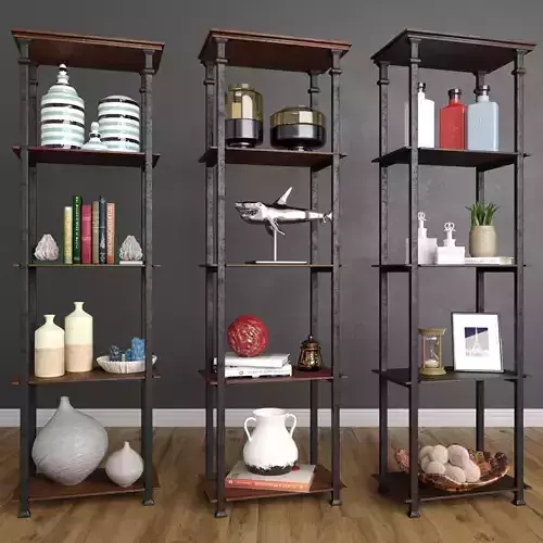 Shelving and decor