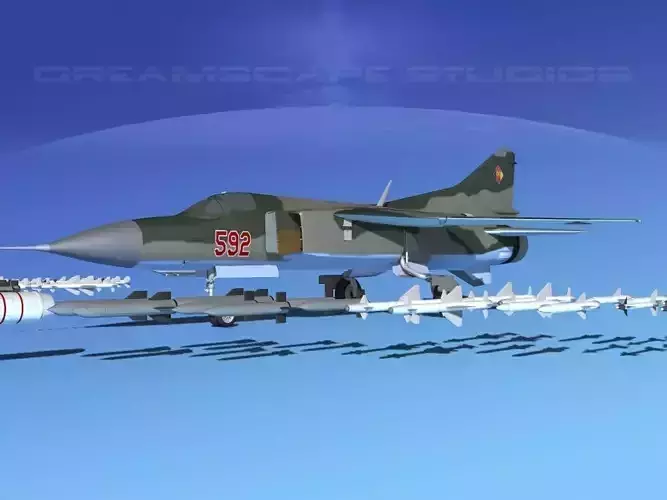 Mig 23 Flogger B V11 East Germany