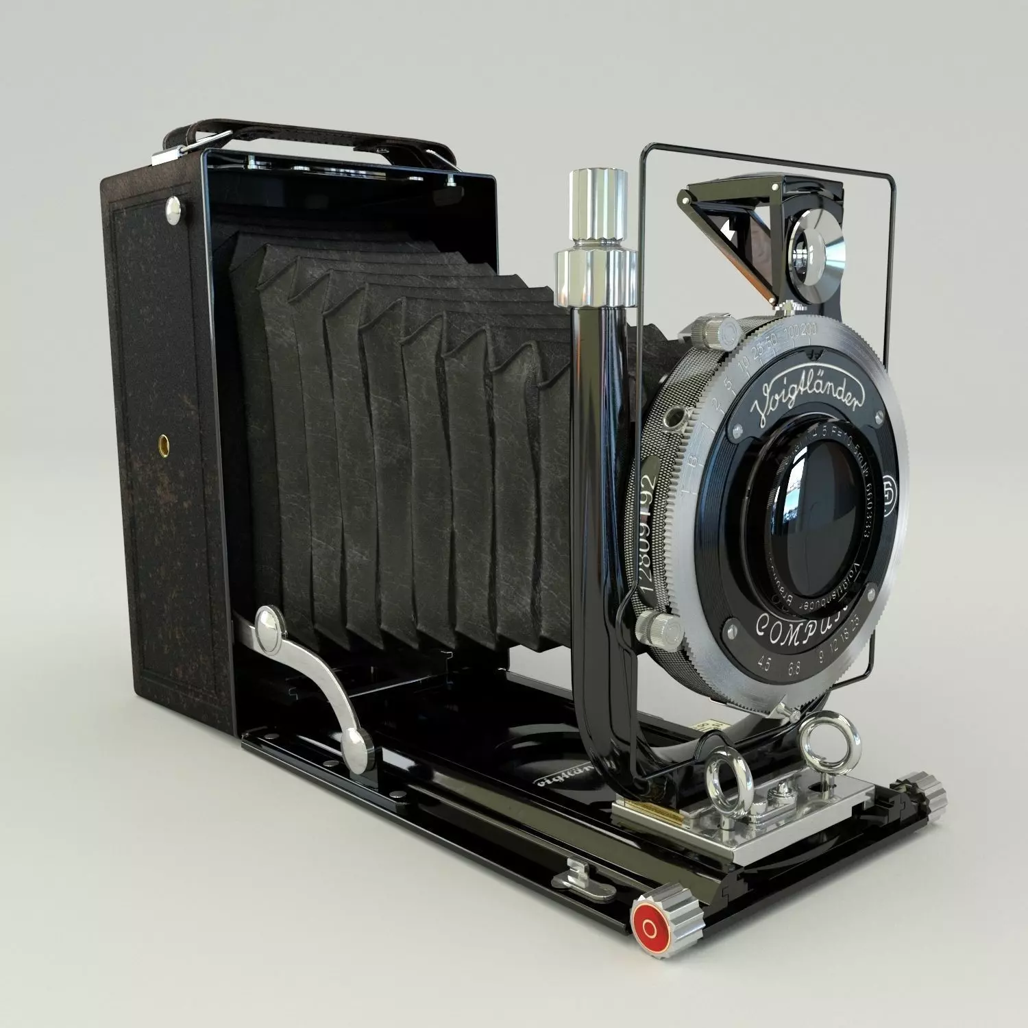 Voigtlander Bergheil Compur 3D model_0