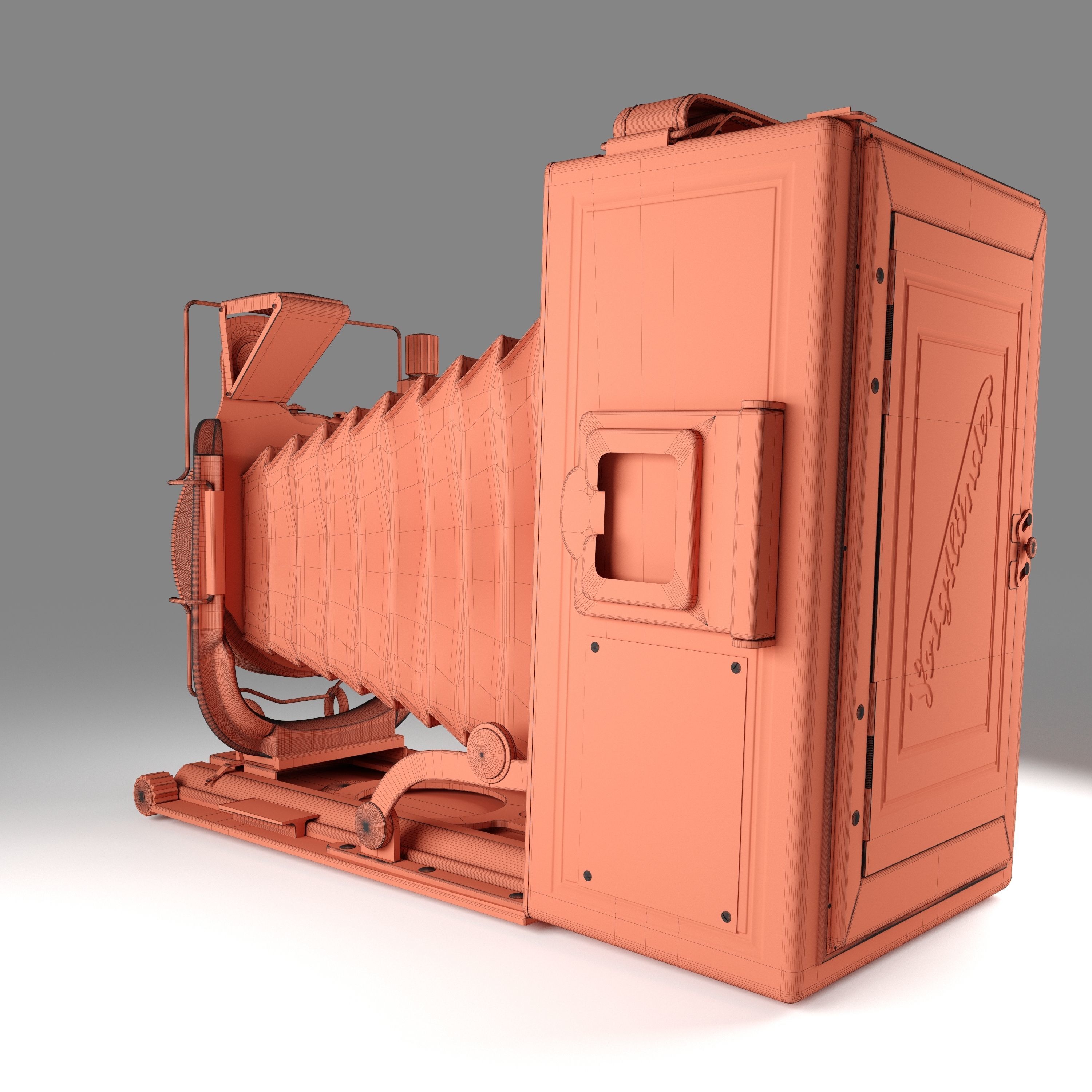 Voigtlander Bergheil Compur 3D model_6