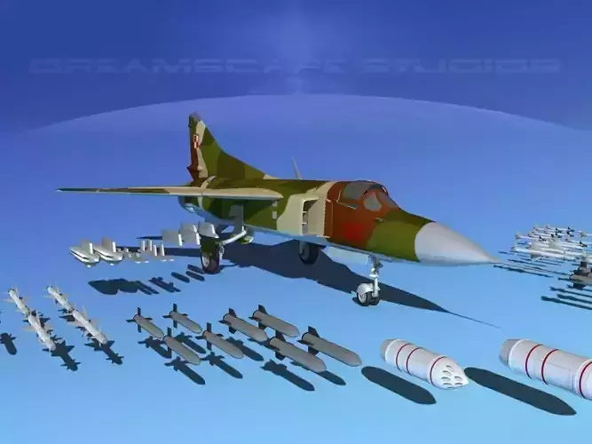 Mig-23 Fighter V15 Poland