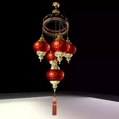 Chinese red lantern