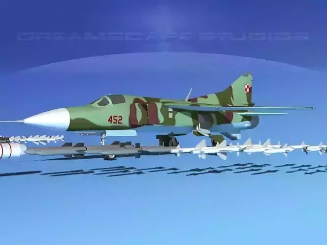 Mig-23 Fighter V16 Poland