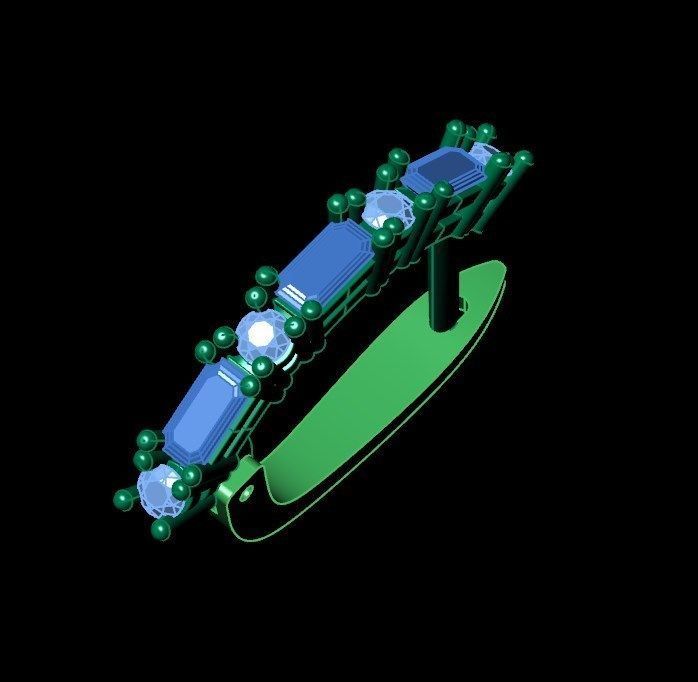 Earrings 25 3D print model_7