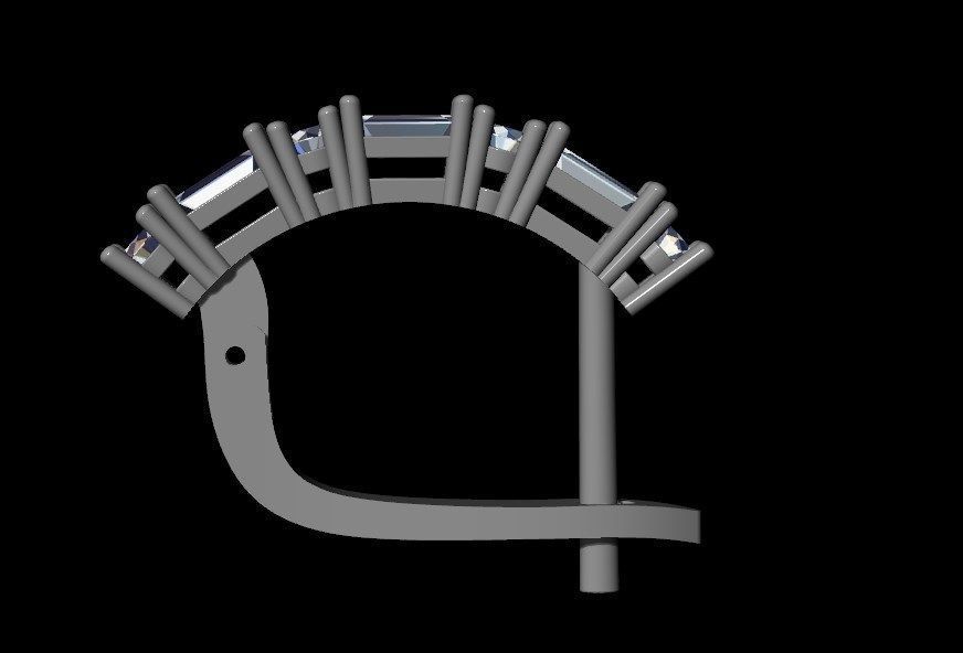 Earrings 25 3D print model_10