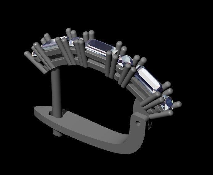 Earrings 25 3D print model_13