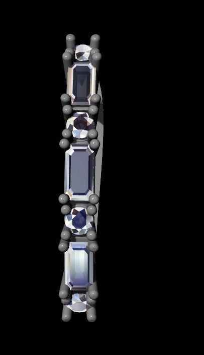 Earrings 25 3D print model_12