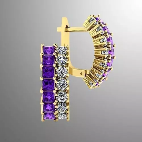 Earrings 26 3D print model