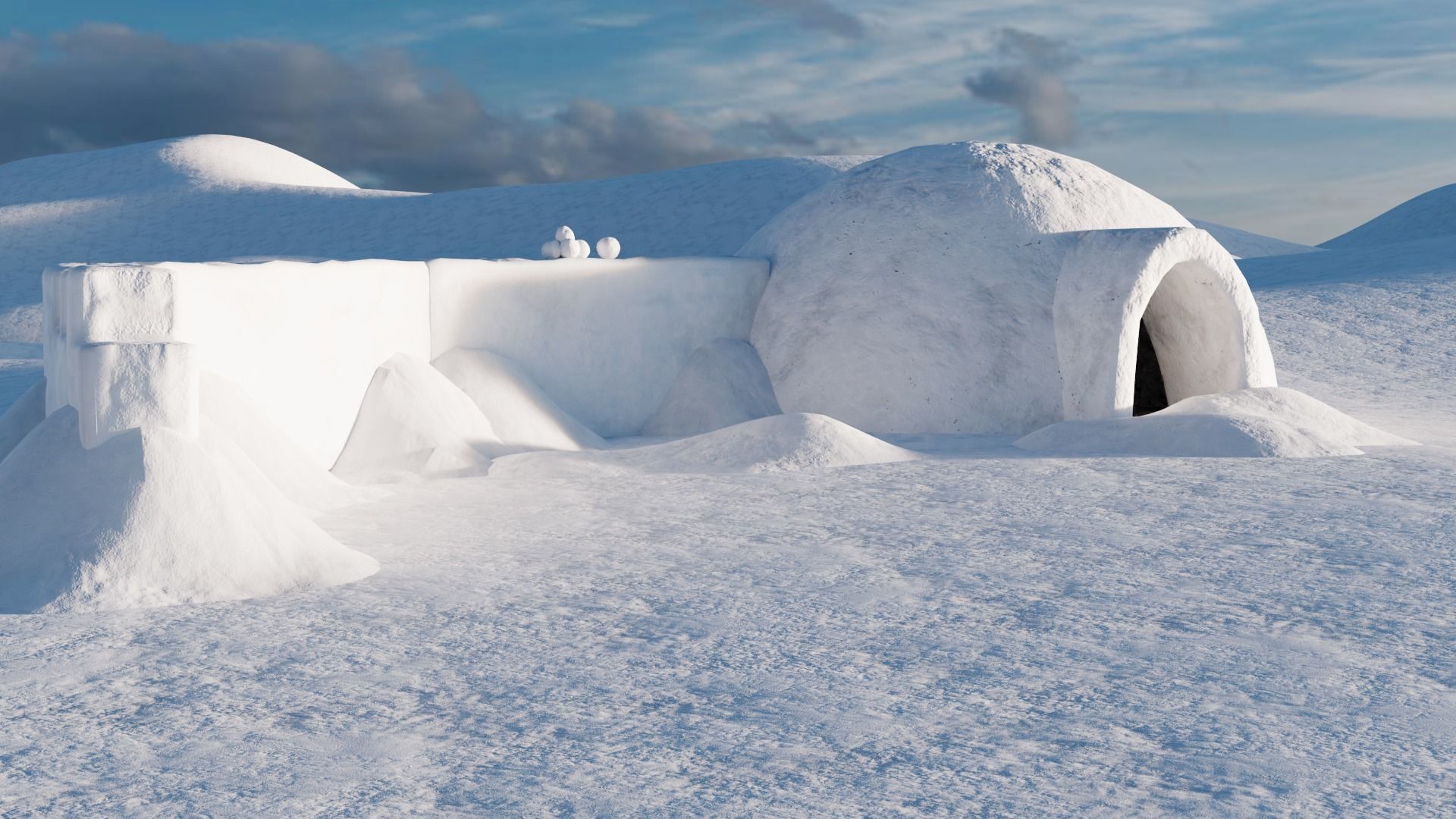 Winter Collection igloo _5