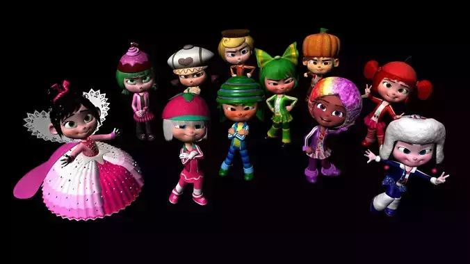 Sugar Rush Racers plus Diet cola mountain Free 3D model