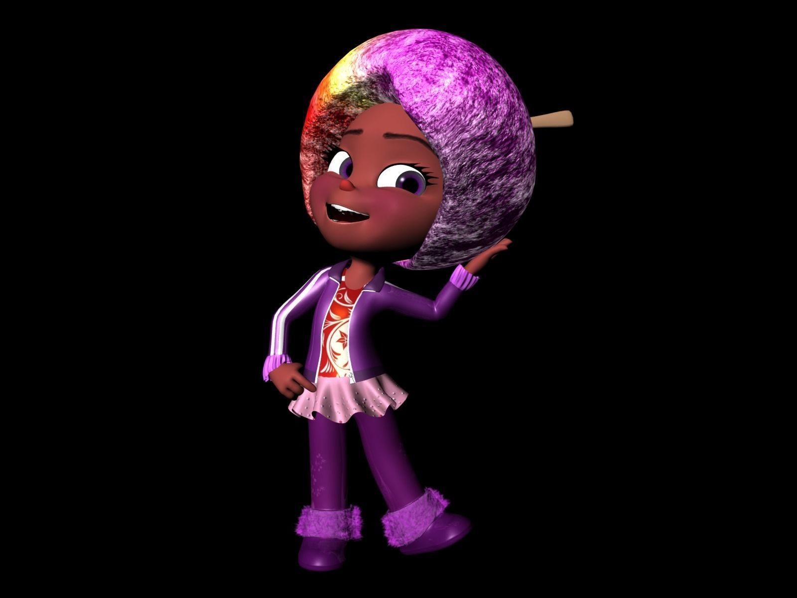 Sugar Rush Racers plus Diet cola mountain Free 3D model_6