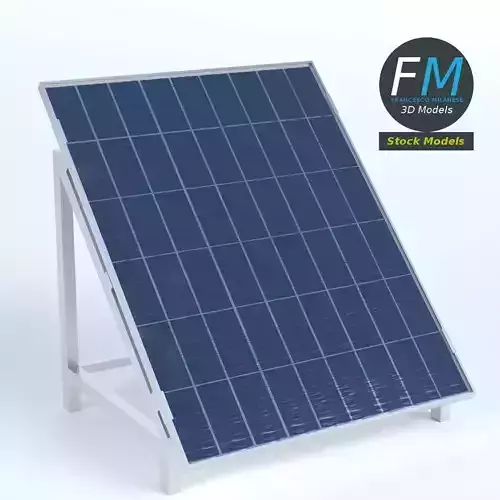 Solar Panel on stand