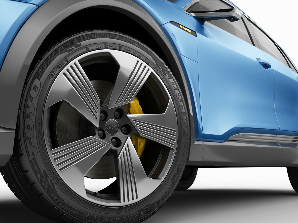 Audi E-Tron 2020 3D model_9