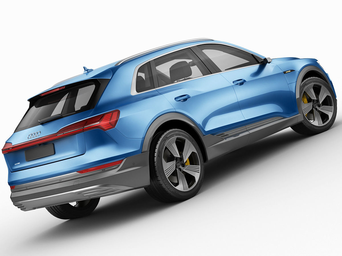 Audi E-Tron 2020 3D model_8