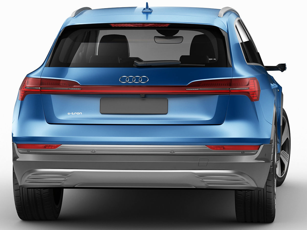 Audi E-Tron 2020 3D model_11