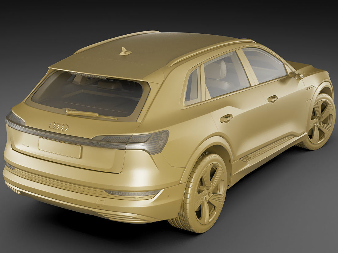 Audi E-Tron 2020 3D model_16