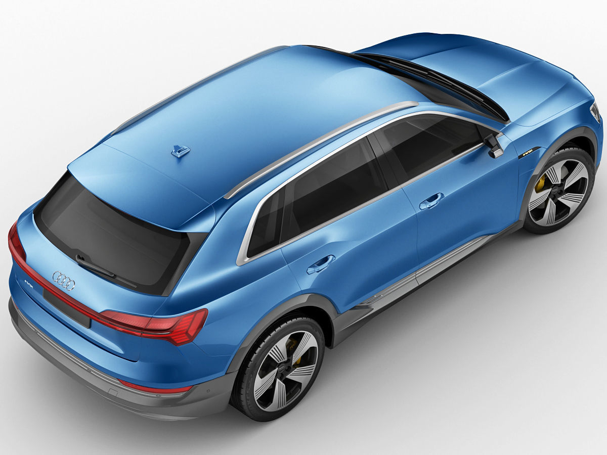 Audi E-Tron 2020 3D model_6