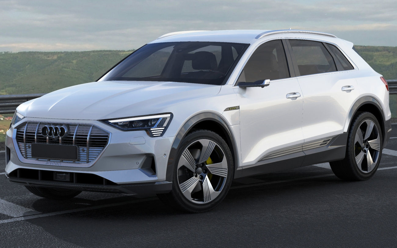 Audi E-Tron 2020 3D model_13