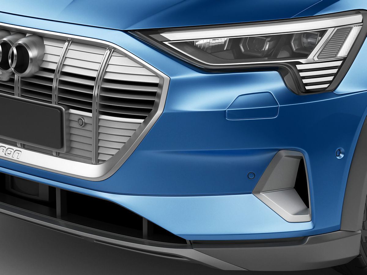 Audi E-Tron 2020 3D model_3