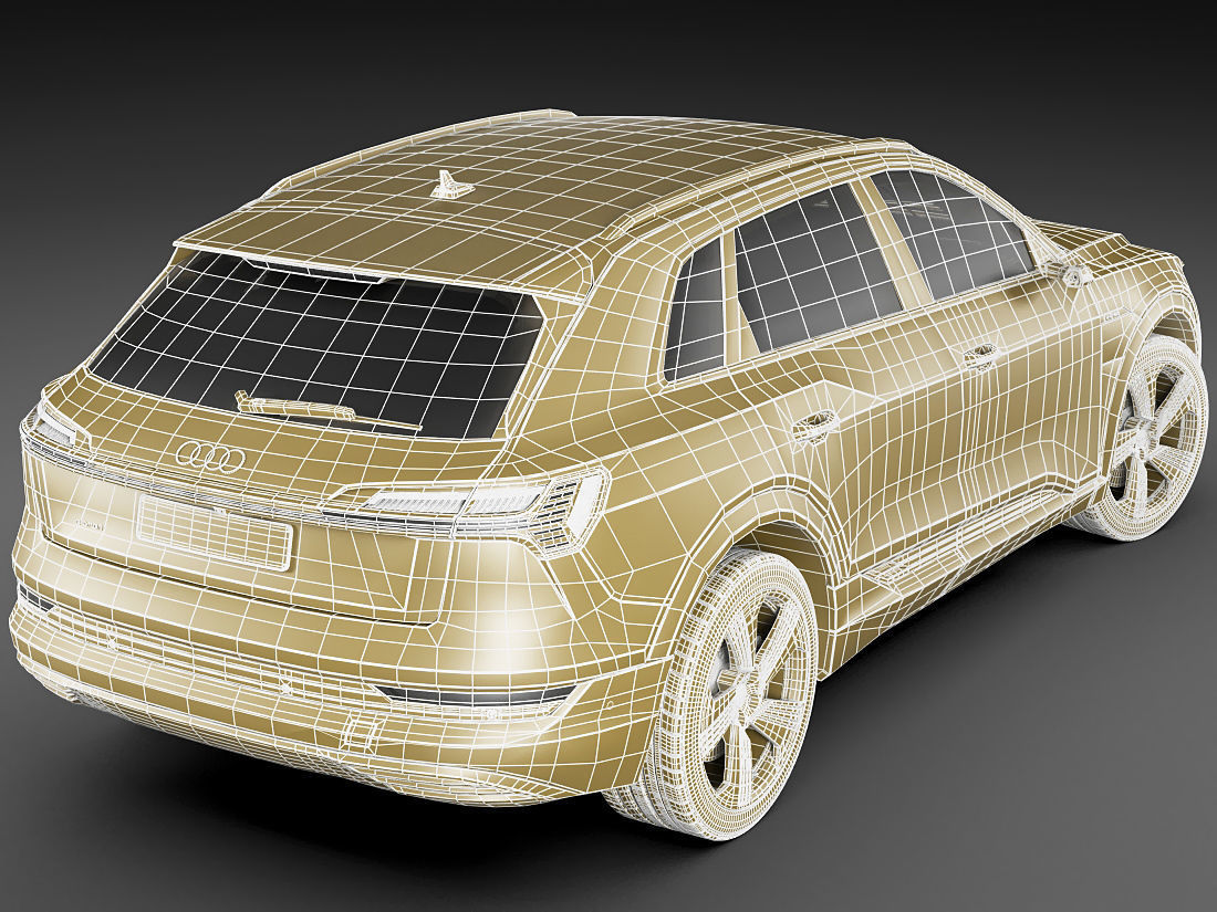 Audi E-Tron 2020 3D model_20