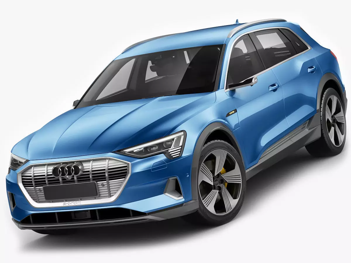 Audi E-Tron 2020 3D model_0