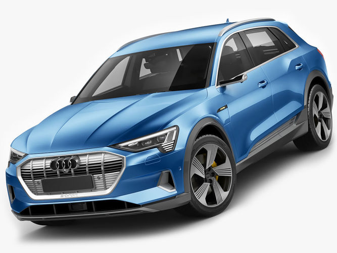 Audi E-Tron 2020 3D model