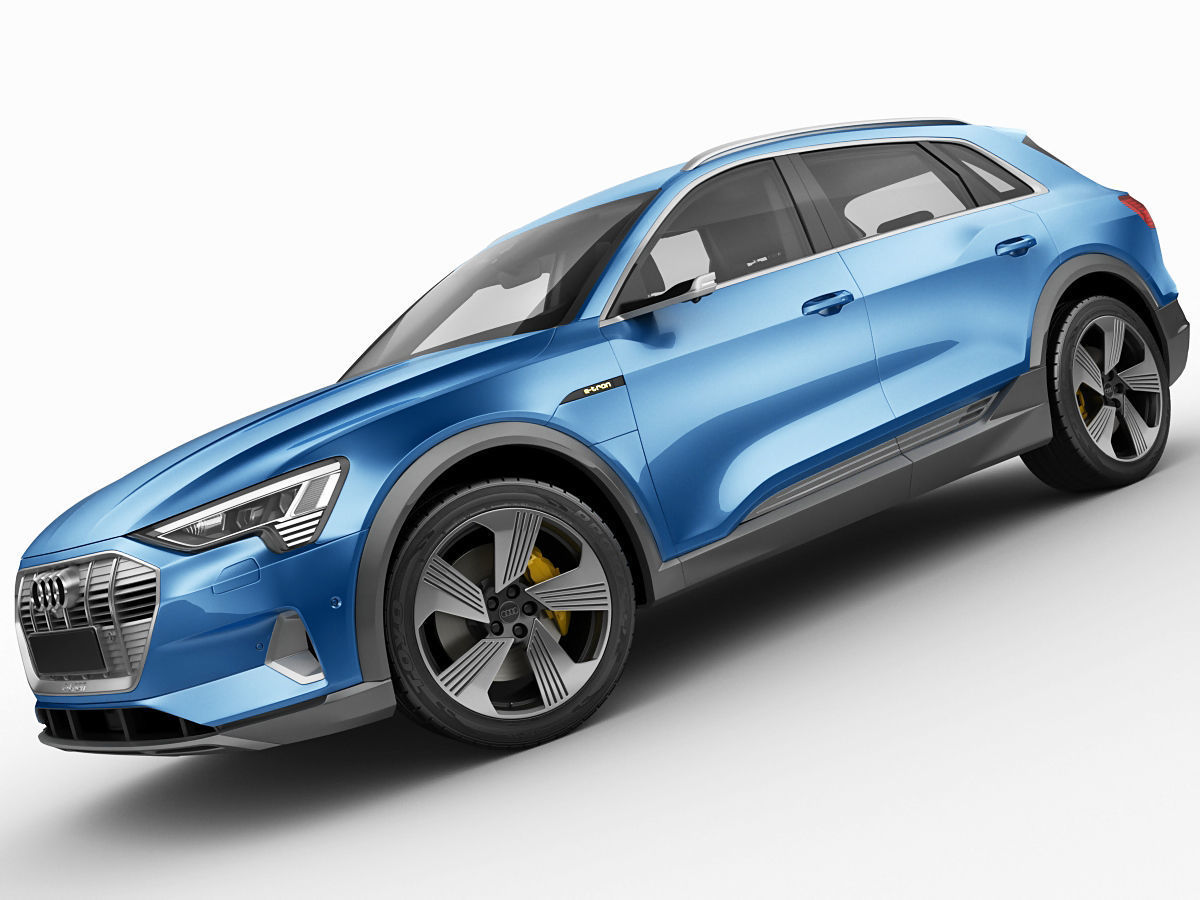 Audi E-Tron 2020 3D model_7