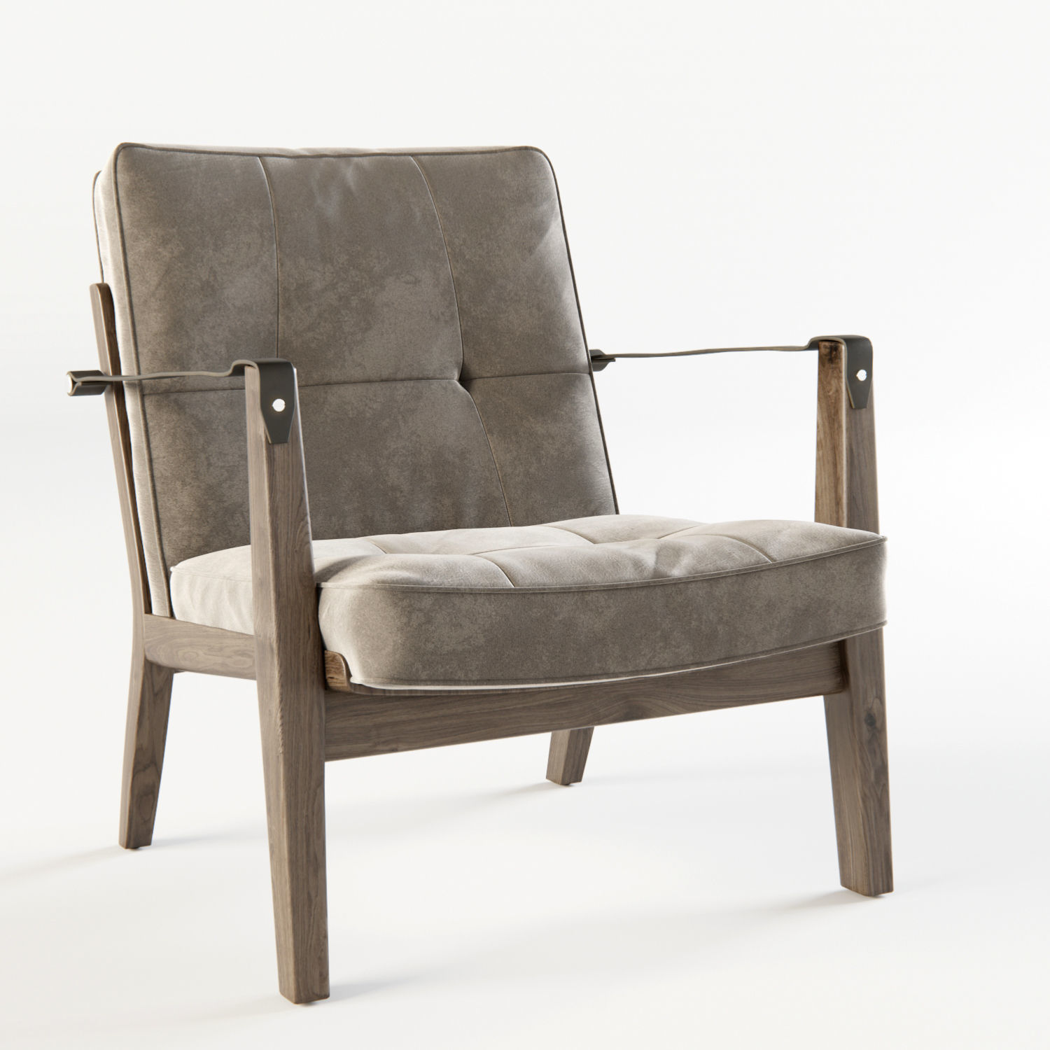 NERI and HU - 781 CAPO LOUNGE CHAIR 3D model | CGTrader