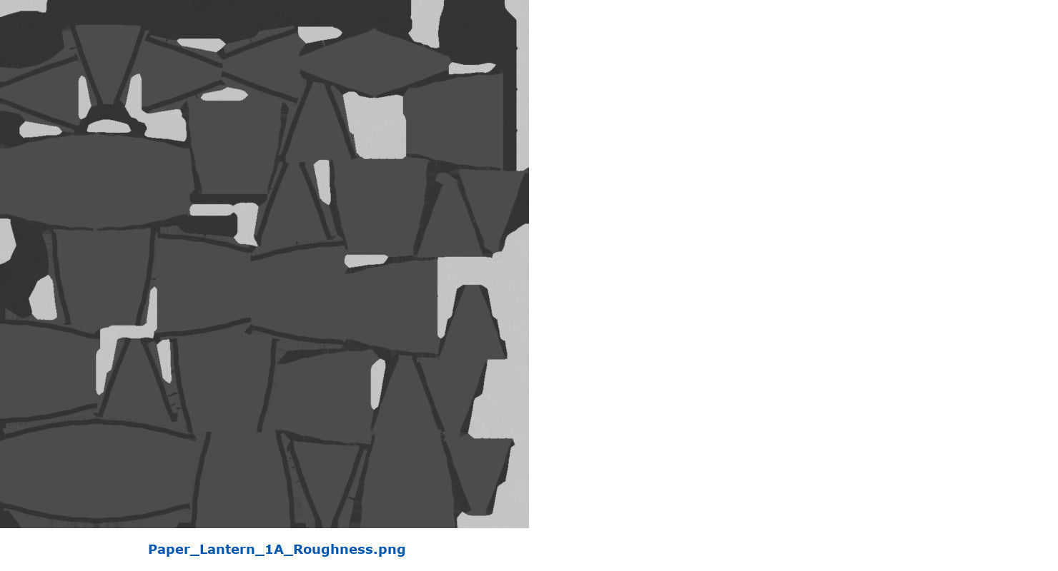 Paper Lantern 1A Low-poly 3D model_9