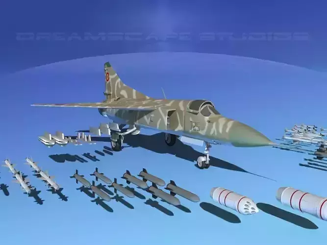 Mig-23 Fighter Romania