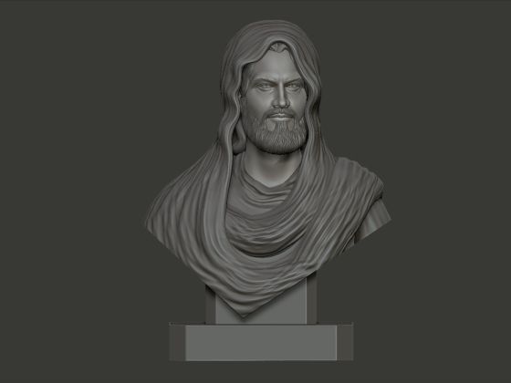 Imam Hussein AS  3D print model_3