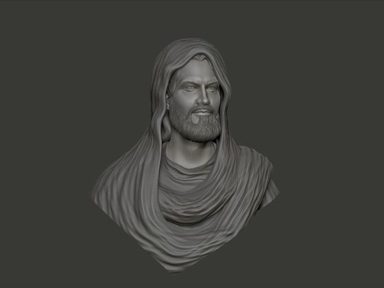 Imam Hussein AS  3D print model_1
