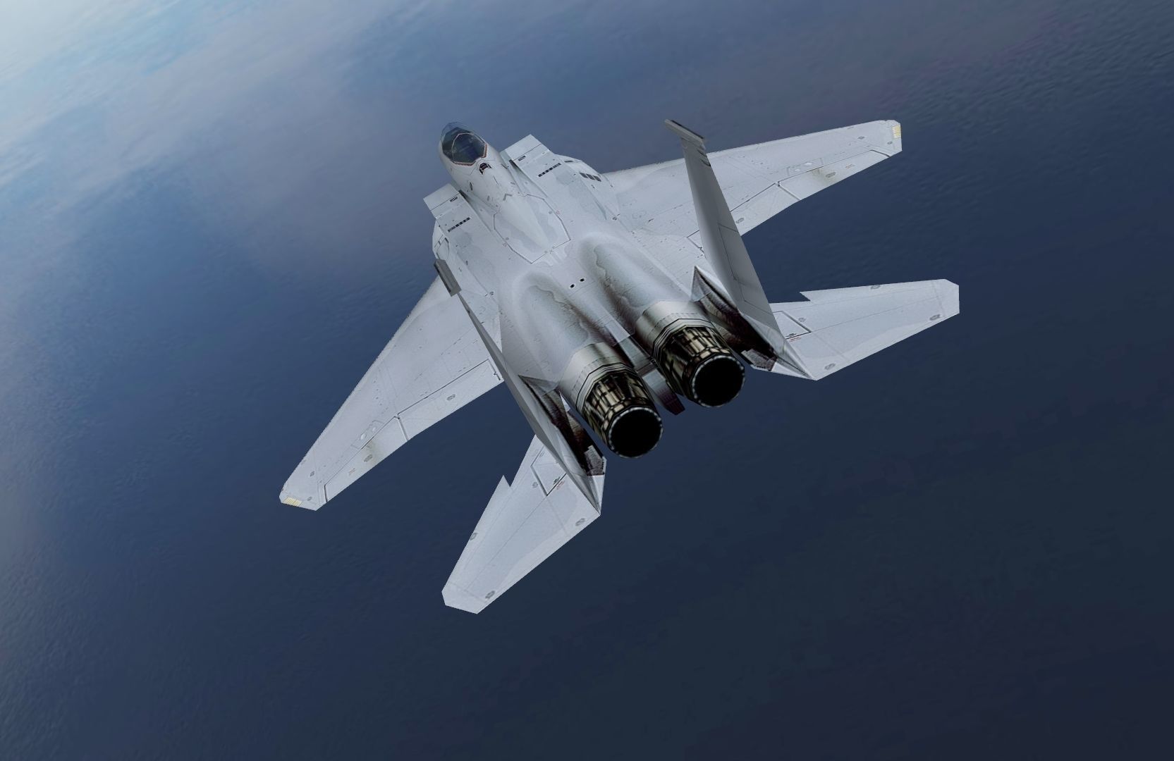 McDonnel Douglas F15 Eagle Low-poly 3D model_5