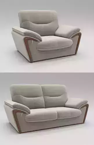 Luxury elegant sofa
