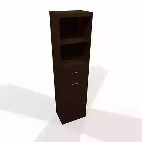 Narrow wooden shelf