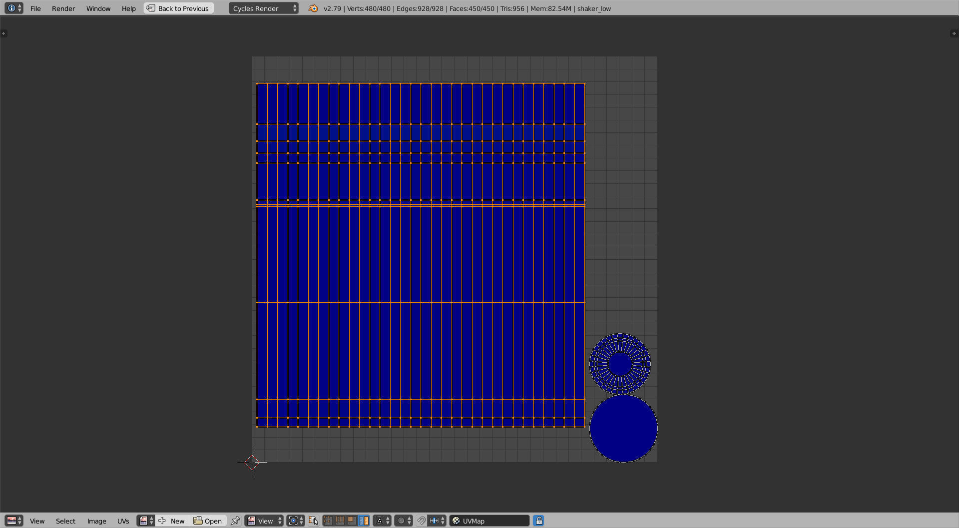 Shaker silver cocktail Low-poly 3D model_11