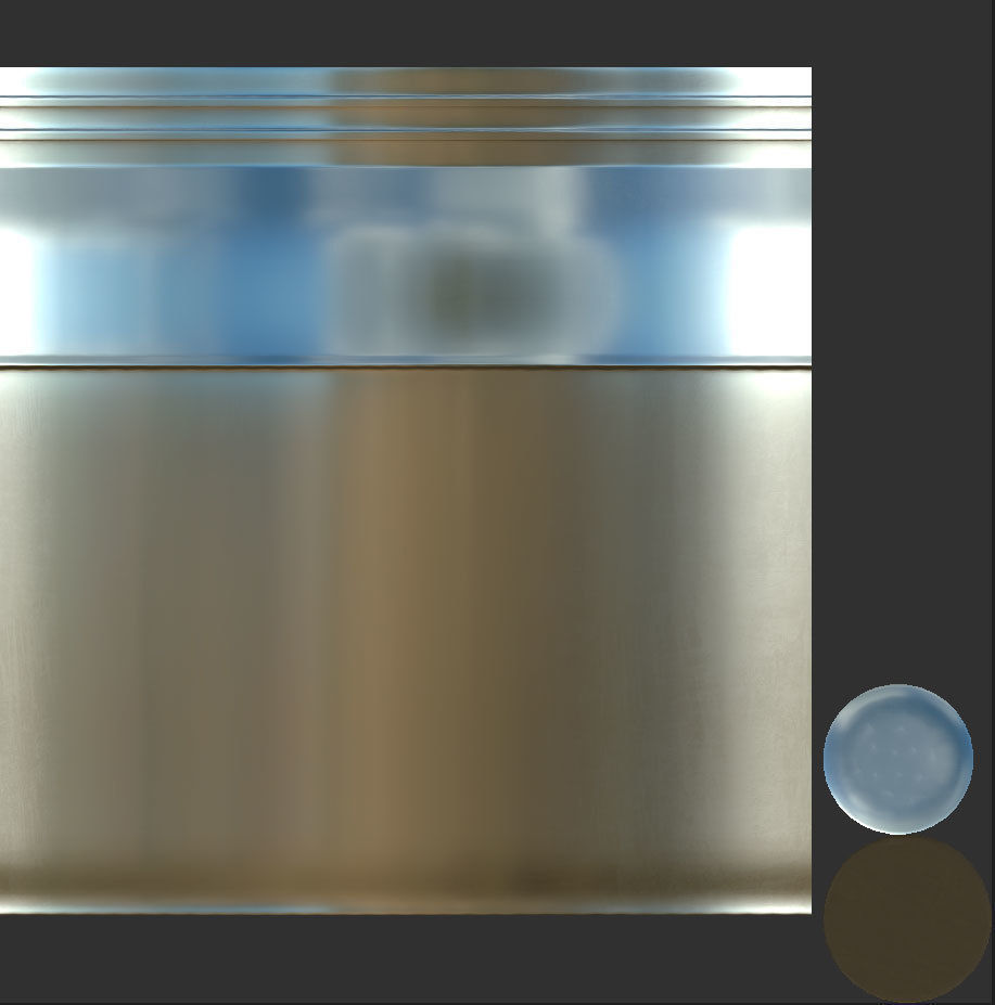 Shaker silver cocktail Low-poly 3D model_10