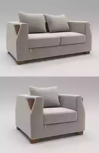 Stylish luxury sofa