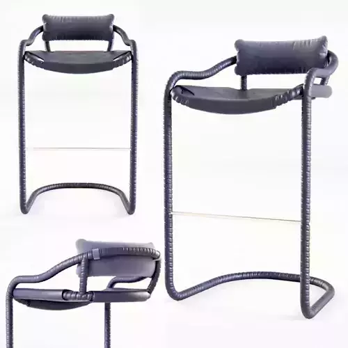 Ochre - Caribou bar stool