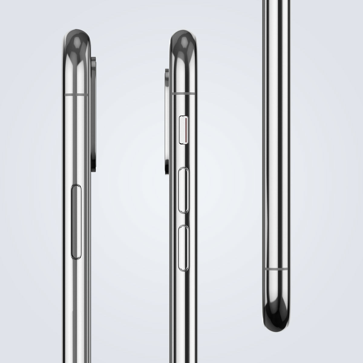 Apple iPhone Xs vs XsMAX 3D model_1