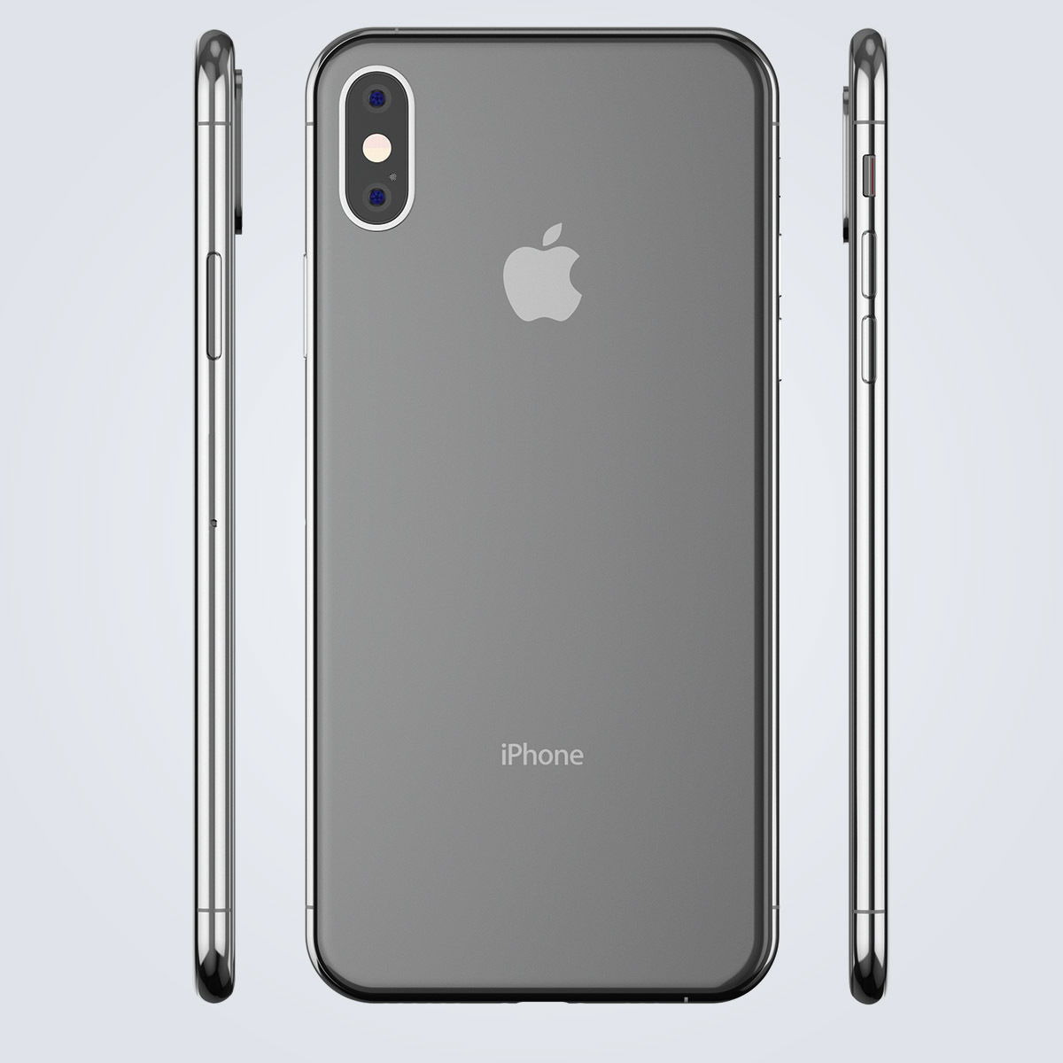 Apple iPhone Xs vs XsMAX 3D model_3